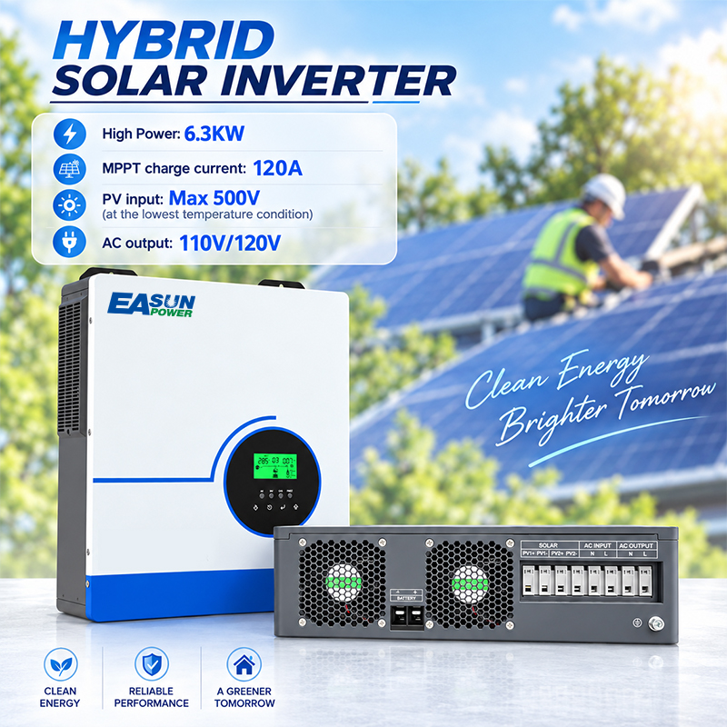 EASUN POWER Inversor Solar Híb - Grid Tie Inverter Limiter 2000W avaliação e preço