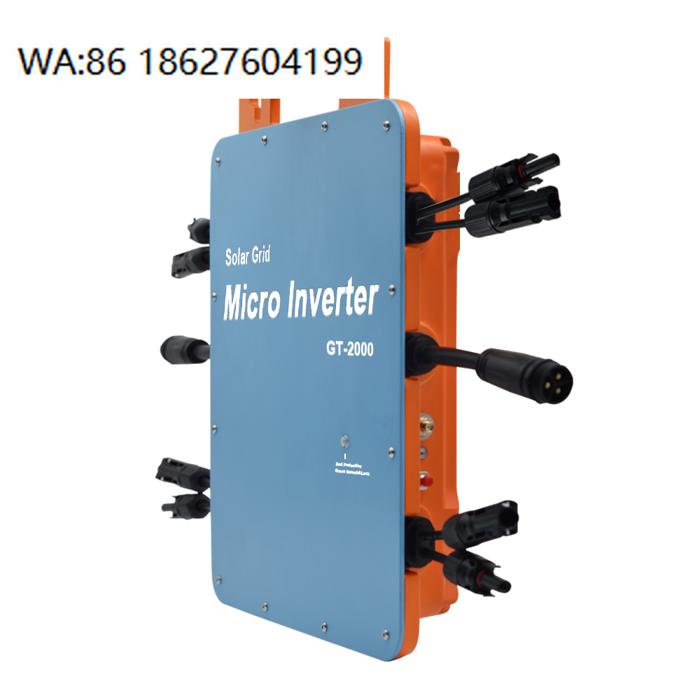 Microinversor de 1200W 1400W 1 - Micro Inverter 1400W Solar Grid Tie avaliação e preço