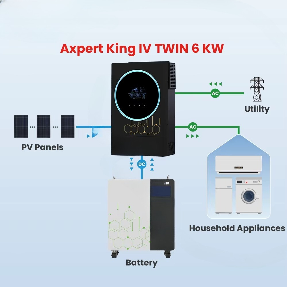 Fornecedor profissional com ma - Off Grid Solar Inverter 48V 6000W avaliação e preço